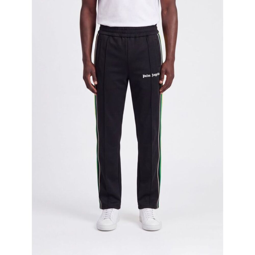 Palm Angels Men Technical Fabric Jogging Trousers Palm Angels